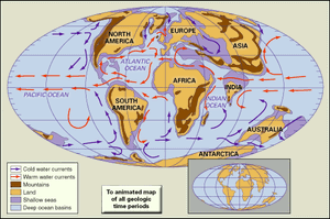 Tertiary paleogeography