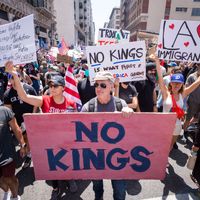 “No Kings” rally in Los Angeles