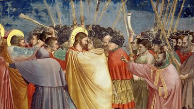 Giotto: The Arrest of Christ (also called Kiss of Judas)