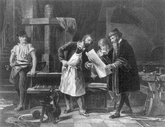printing press