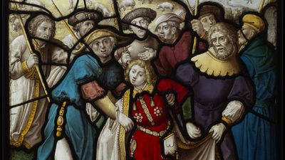 Joseph, his many-colored coat, and his jealous brothers