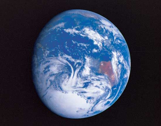 Earth: satellite photo